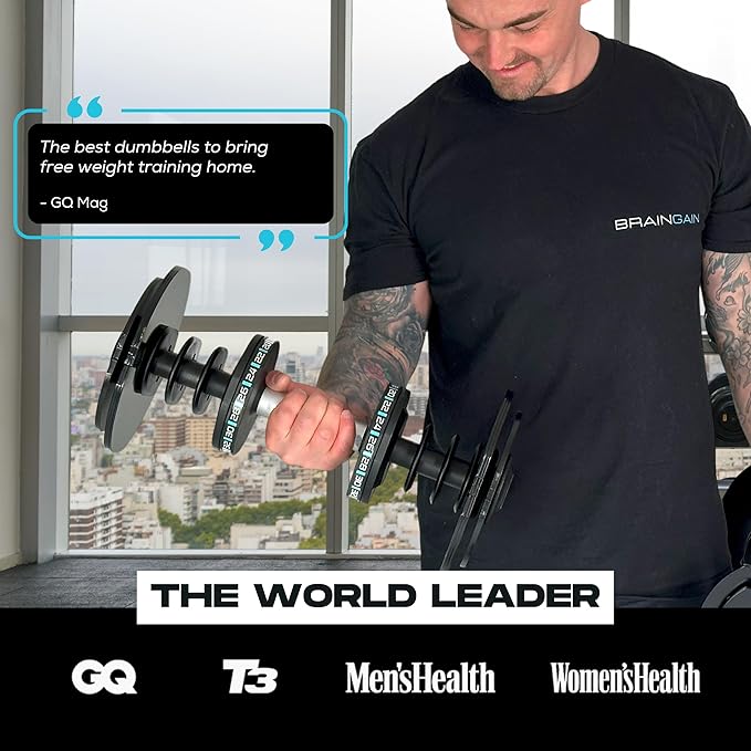 25kg Adjustable Dumbbell (Pair) - 1kg-2kg increment