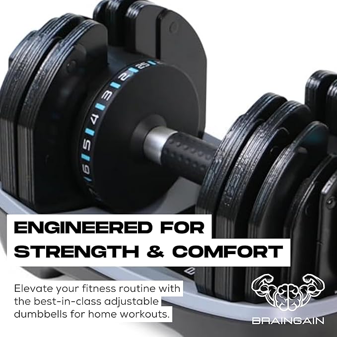25kg Adjustable Dumbbell (Pair) - 1kg-2kg increment