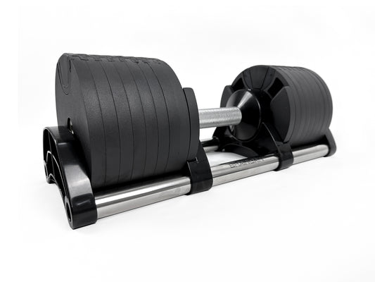 What makes the 40kg round adjustable dumbbells so special?