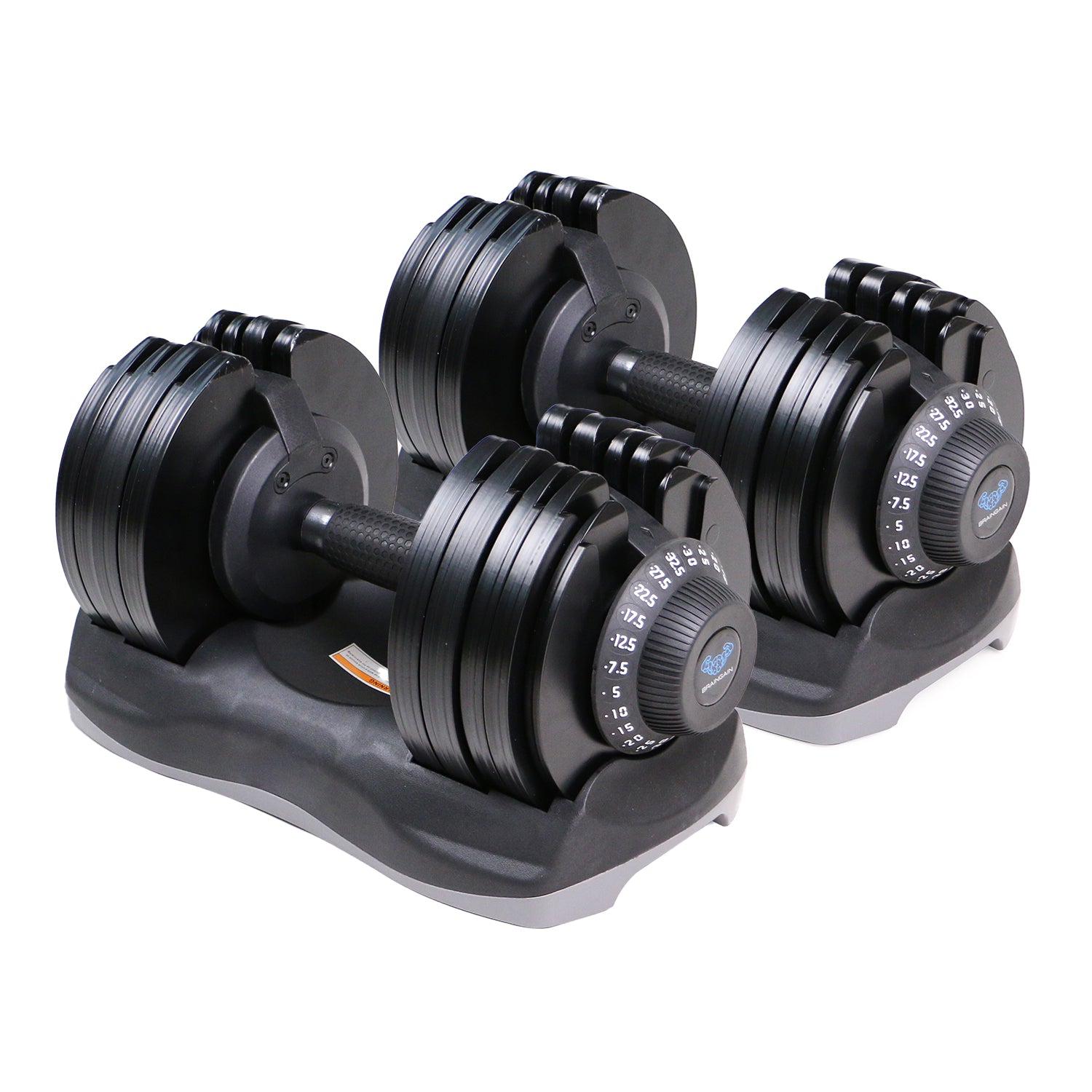 32.5kg Adjustable Dumbbell Pair