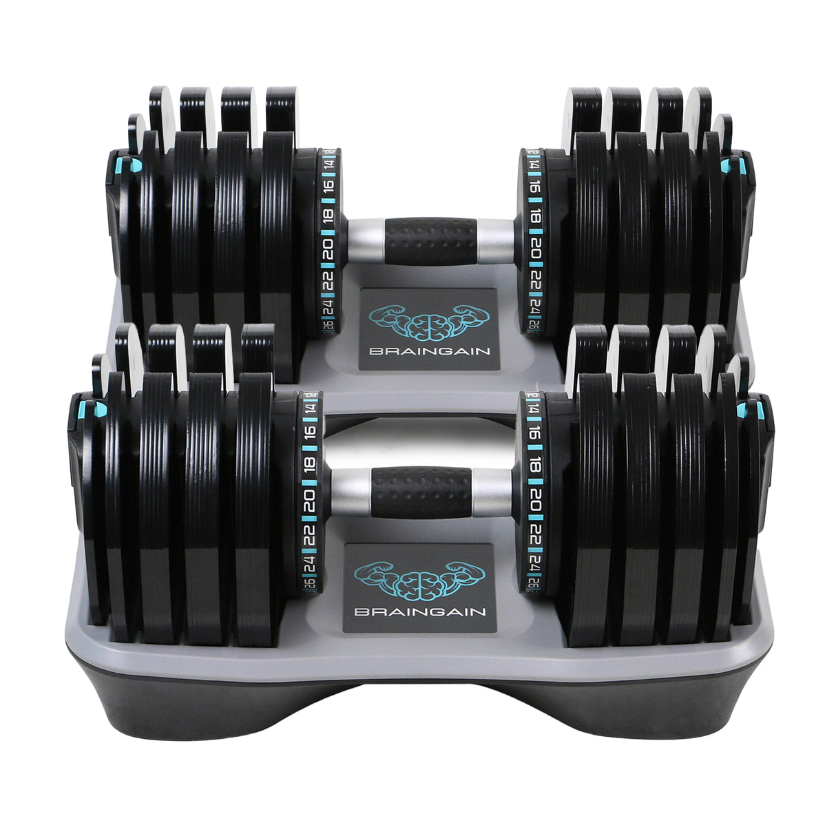 36kg Adjustable Dumbbell (Pair) - 2kg increment