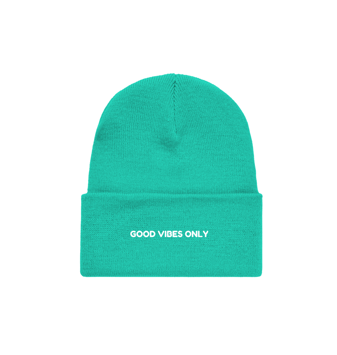 Mint BRAINGAIN GOOD VIBES ONLY BEANIE (2nd)