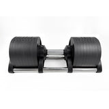 BRAINGAIN Single 45kg Round Adjustable Dumbbell 9 Dumbbells in 1 4.5kg increment On Floor