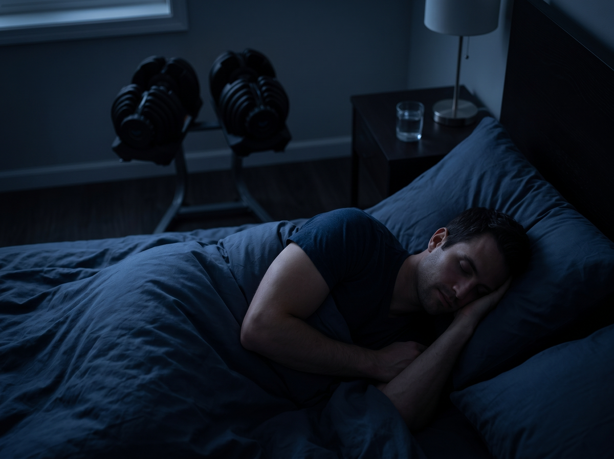 Lift today. Sleep deeper tonight.